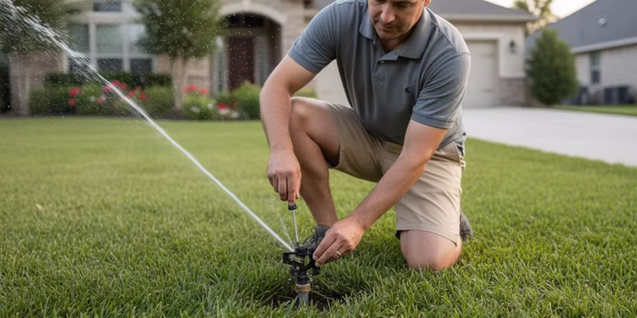 adjusting a rainbird 5000