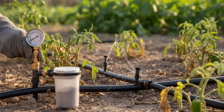 drip irrigation not enough pressure
