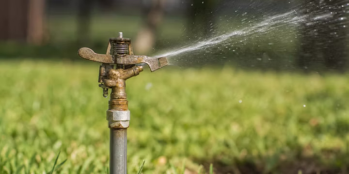 impact sprinklers not rotating