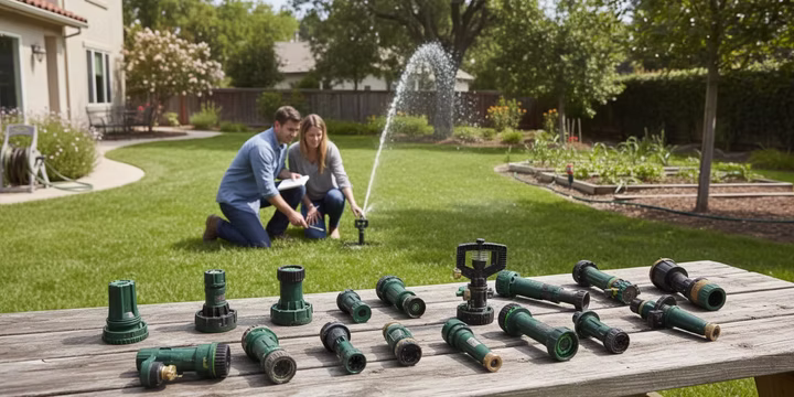irrigation heads types