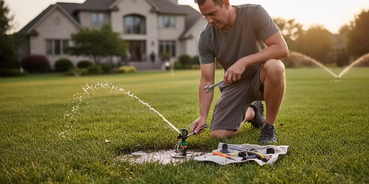 rain bird sprinkler system low pressure